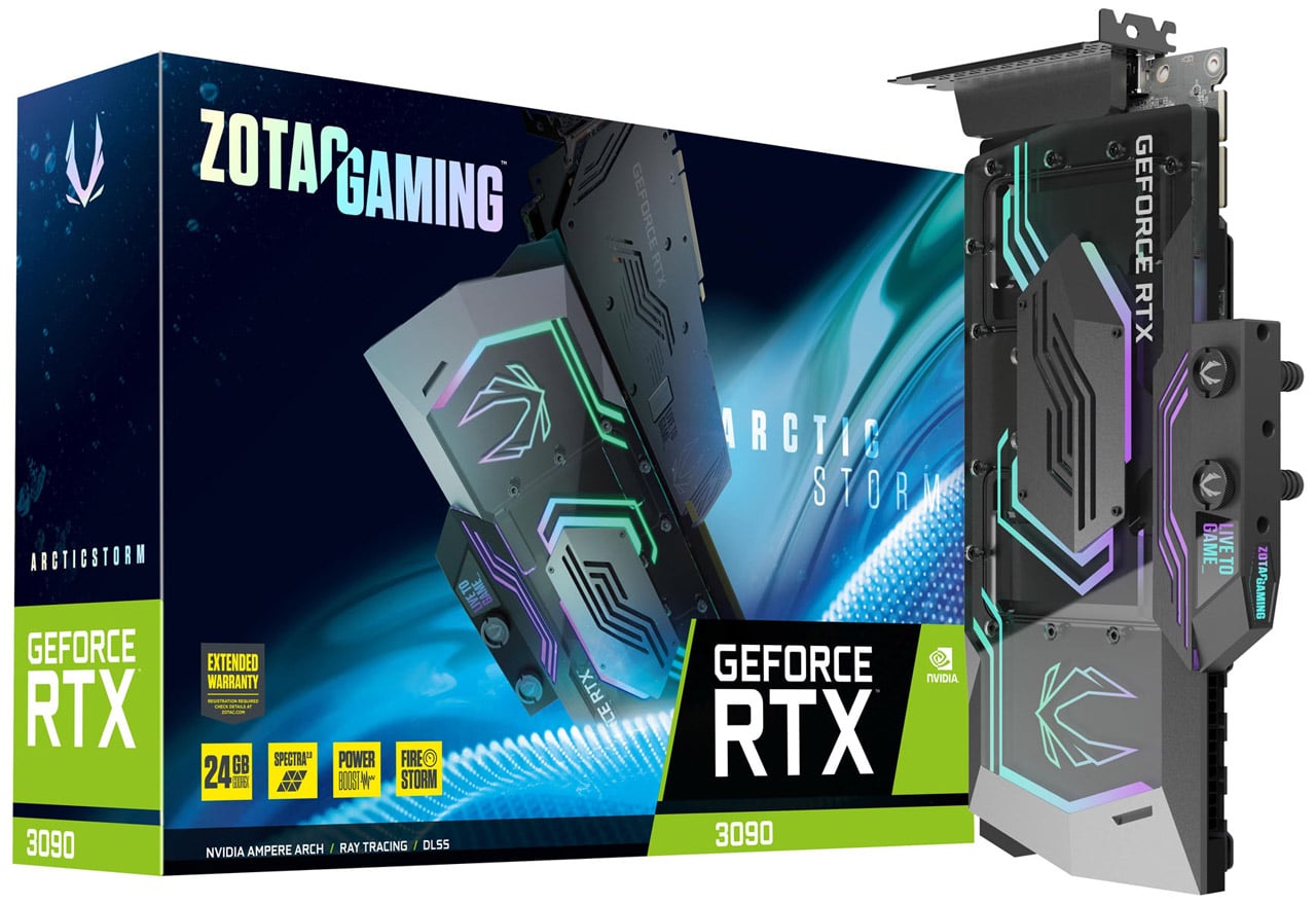 ZOTAC GAMING GeForce RTX 3090 ArcticStorm | ZOTAC NVIDIA