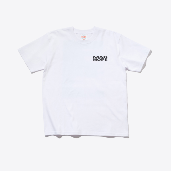 ティーシャツ “MAD HOPE” シロ | 星野 源 | A!SMART
