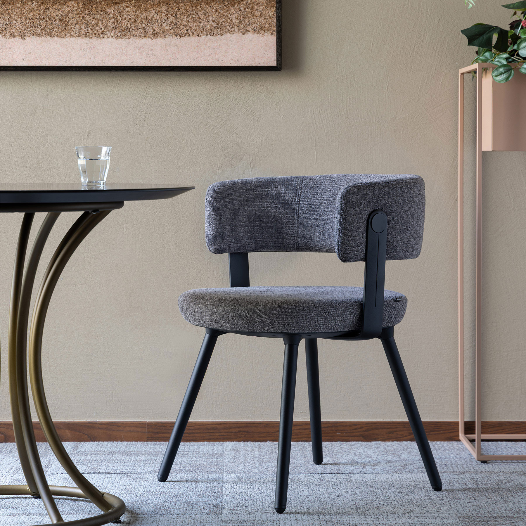 LANDOL CHAIR Sesame grey - 【ASPLUND CONTRACT】 アスプルンド