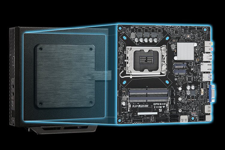 ASRock H610M-ITX/ac MINI-ITXマザーボード ASRockの「H610M-ITX/ac」が発売、DDR4メモリ対応 - AKIBA PC Hotline!