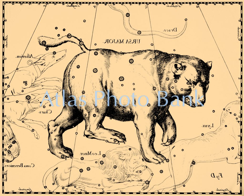 ヘベリウス古星図 | アトラス・フォト・バンク Atlas Photo Bank