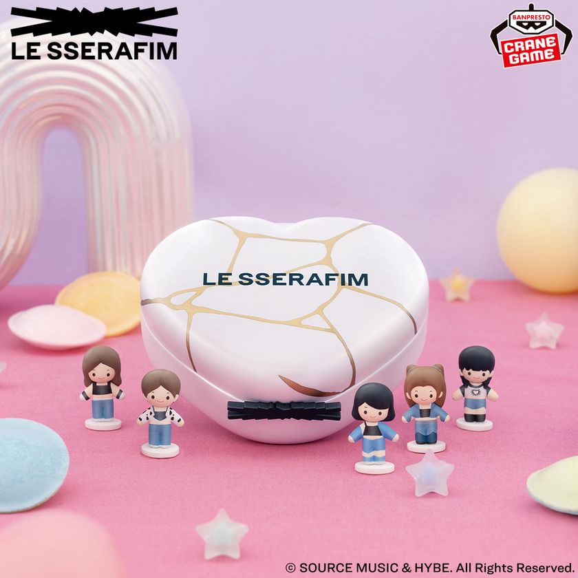 LE SSERAFIMのドールフィギュアが バンプレストブランドから初登場