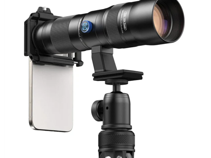 スマホが一眼レフに変わる！ 20-60倍ズーム望遠レンズ『APL 20-60X』が