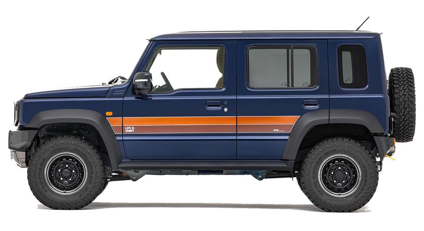 東京オートサロン2026】 ジムニーカスタムのパイオニア「アピオ」が32