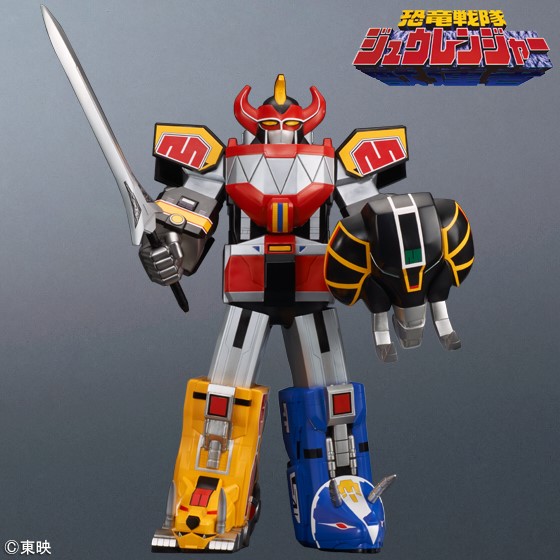 懐かしの“恐竜戦隊ジュウレンジャー” 専用ロボ「大獣神」が全高約40cm