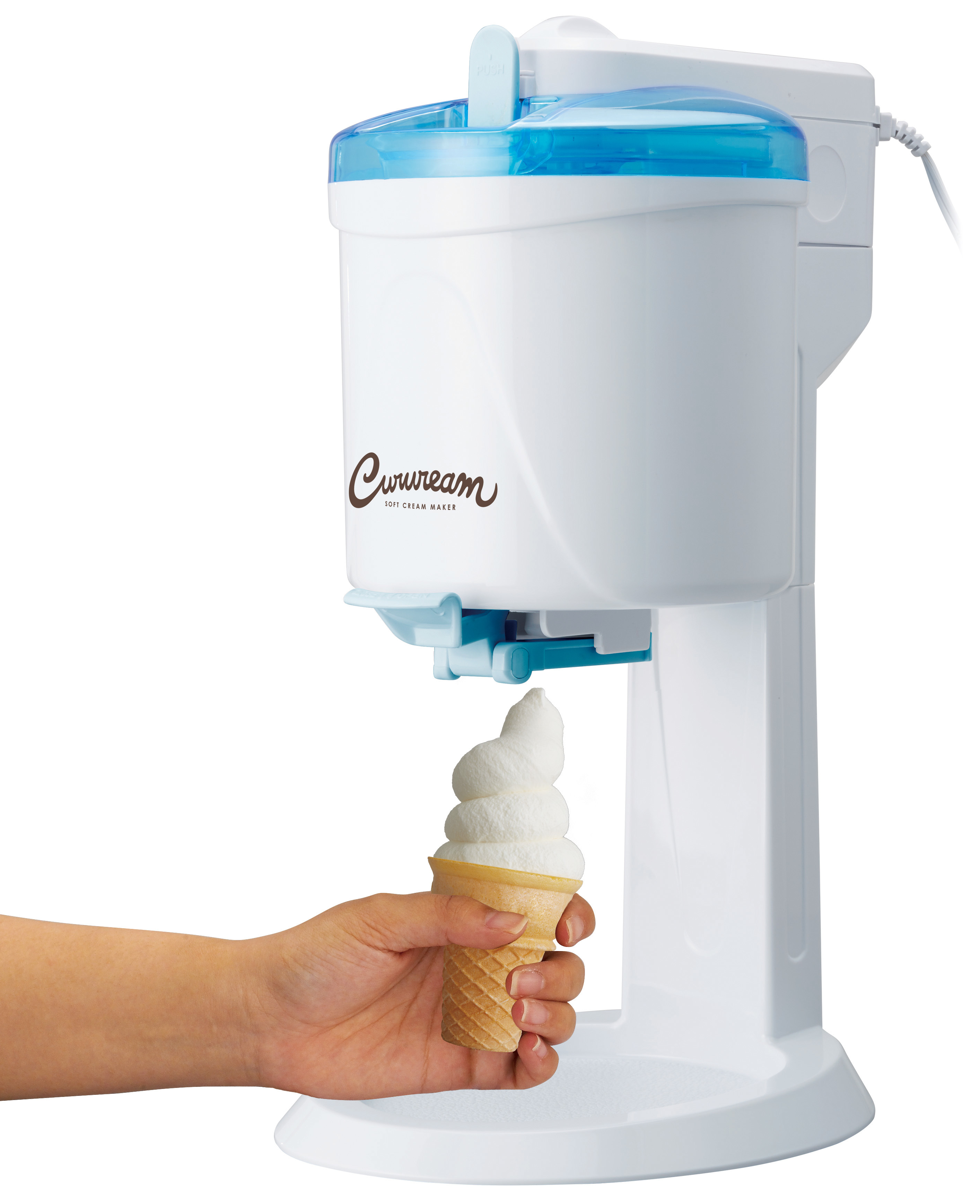SNS映えするソフトクリームが自宅で簡単に作れる！ 『電動ソフト
