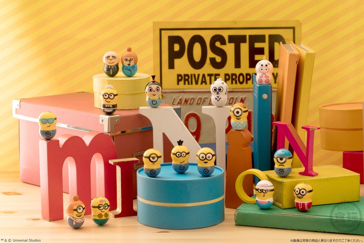 クルクル回るクールなナッツ型フィギュア「クーナッツ」第2弾