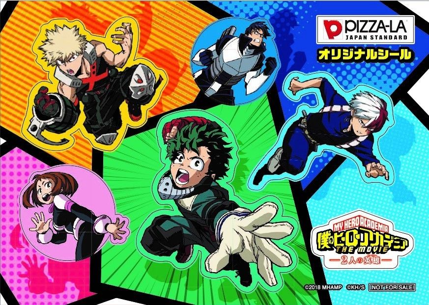 ピザーラに“ヒロアカ”が来た！ 「僕のヒーローアカデミア スペシャル