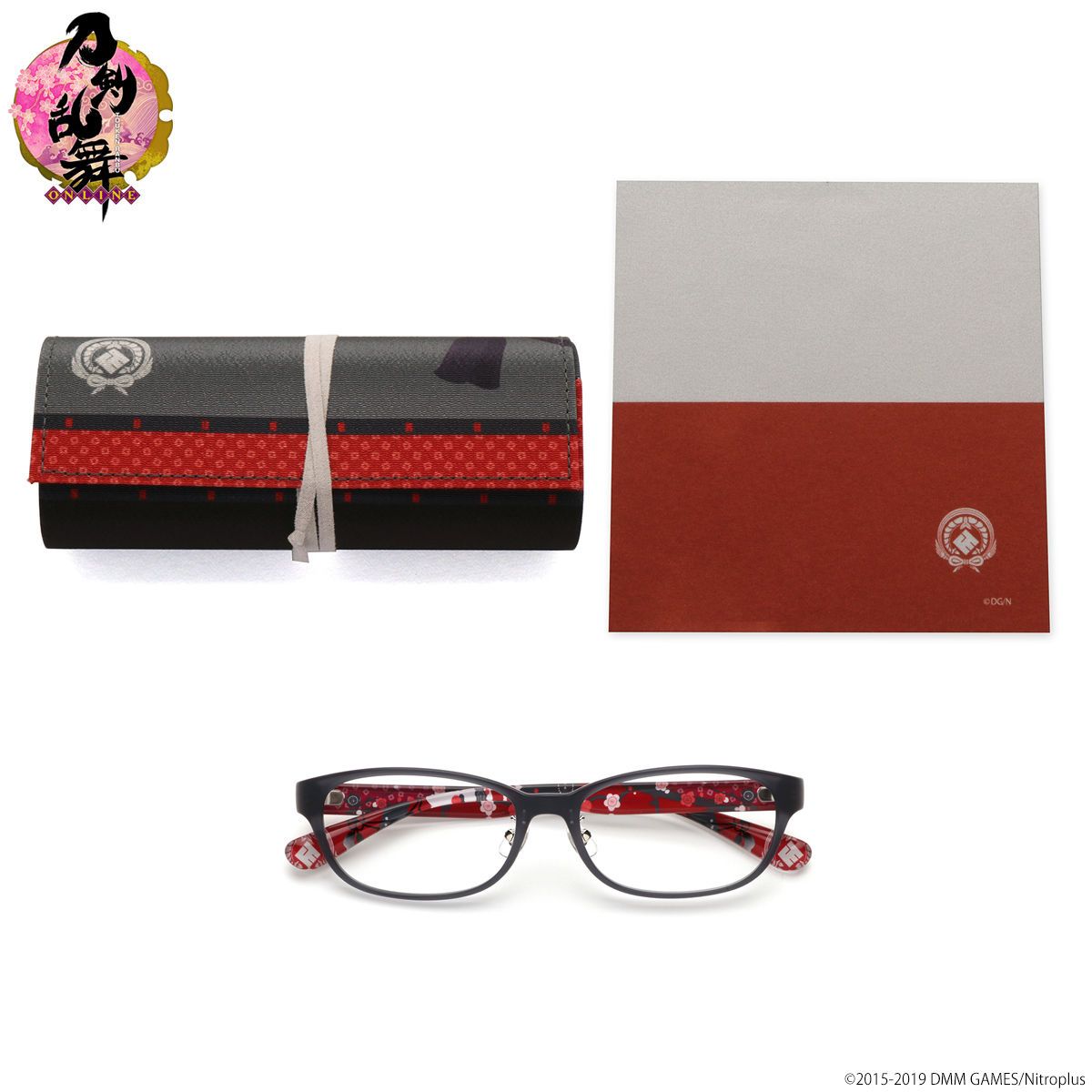 刀剣乱舞-ONLINE-×JINS×BANDAI」眼鏡に新ラインアップ！ 鶴丸国永