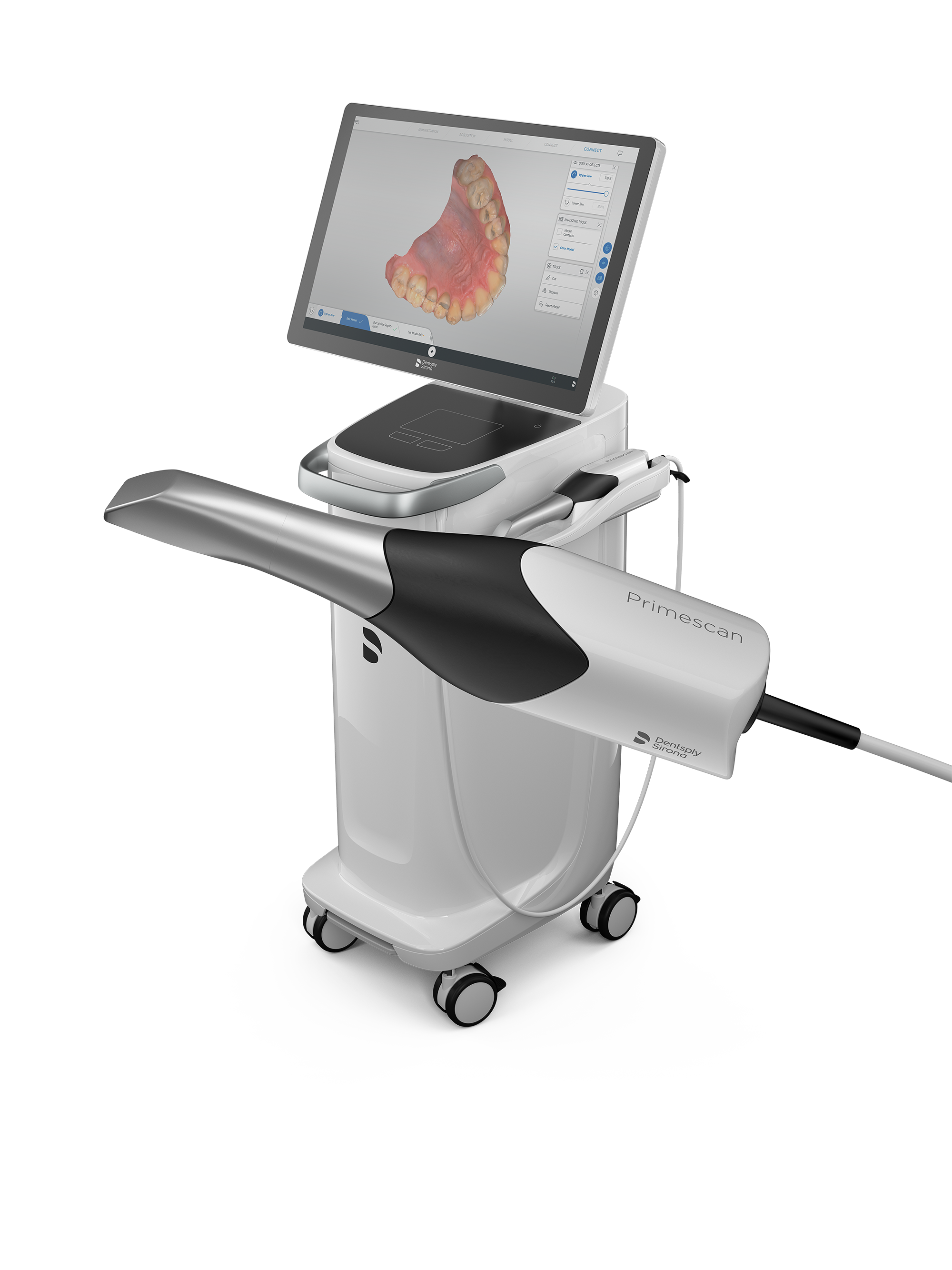 デンツプライシロナ、口腔内スキャナー「Primescan」を新発売 5倍の