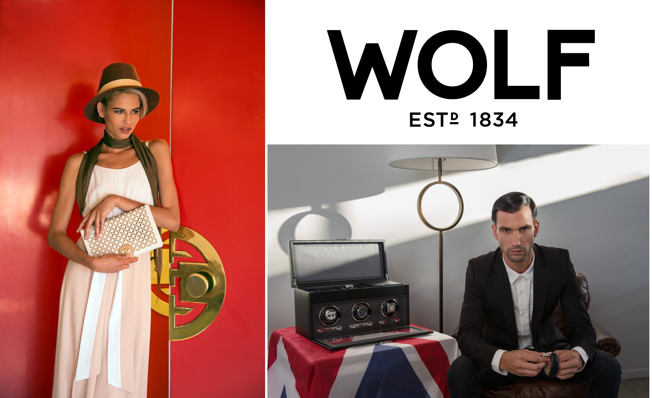 創業180年以上の伝統を誇る、 UK発Wolf Designs社の高級レザー製品