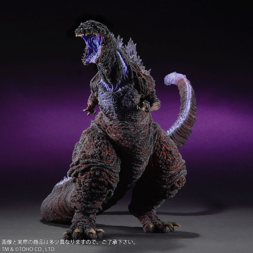 シン・ゴジラ」より第4形態のソフビが 全高約49cmのビッグサイズで立体