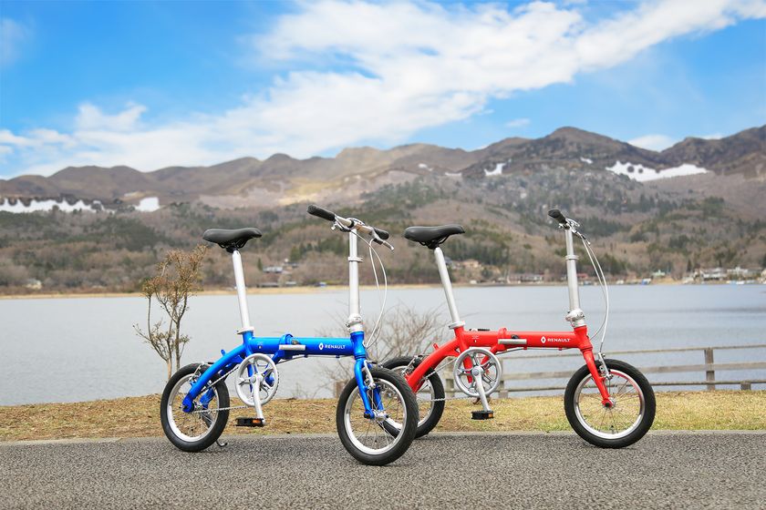 小さい・軽い・カラフルがコンセプトの折りたたみ自転車 「RENAULT