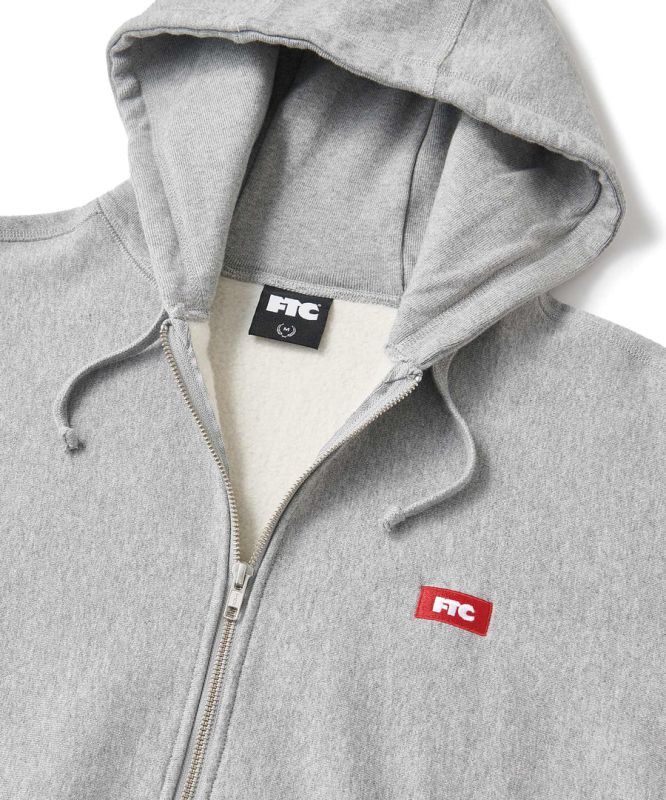 FTC SMALL BOX LOGO ZIP UP HOODY