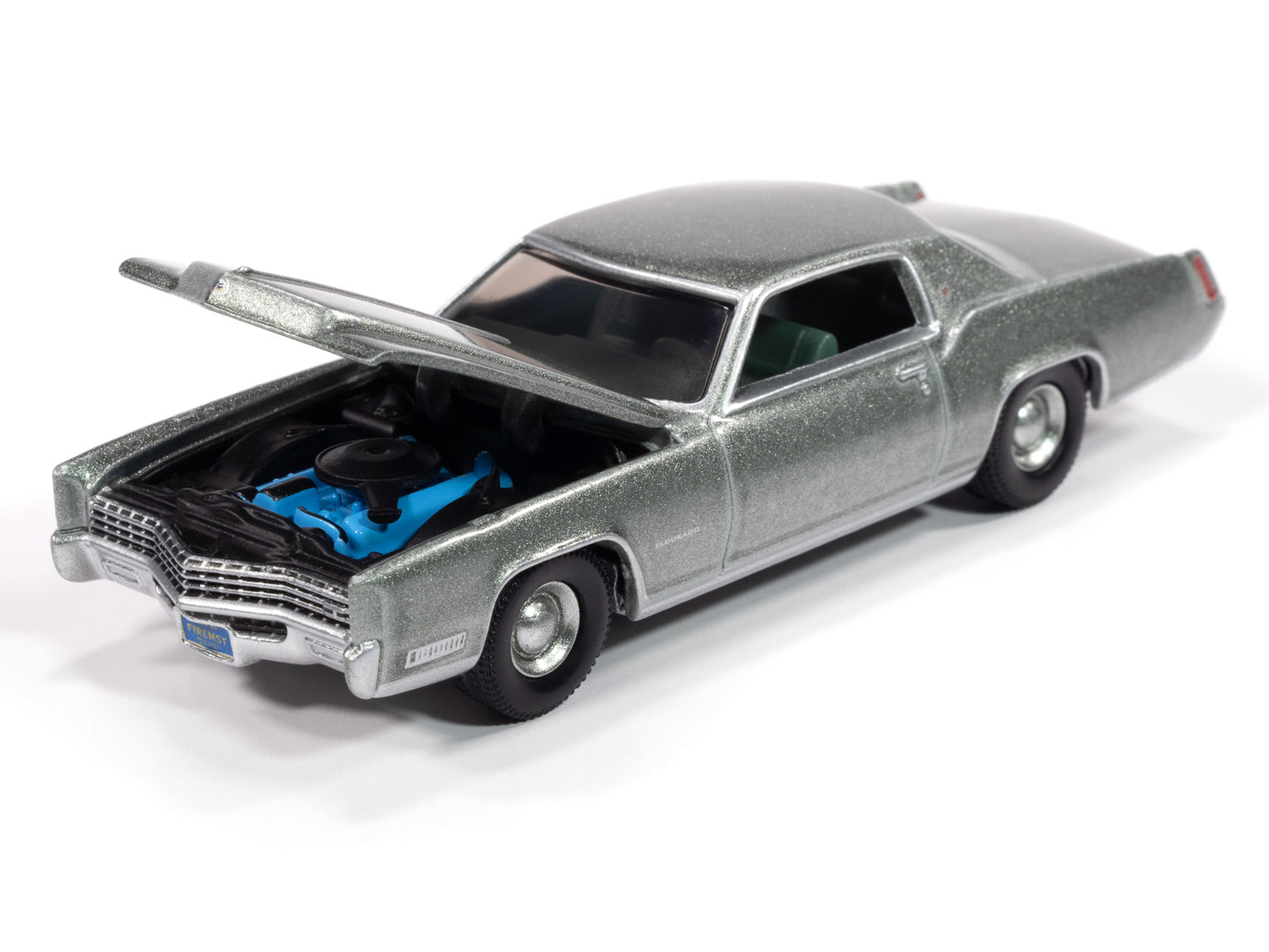 Auto World 1967 Cadillac Eldorado (Light Green Crystal Firemist