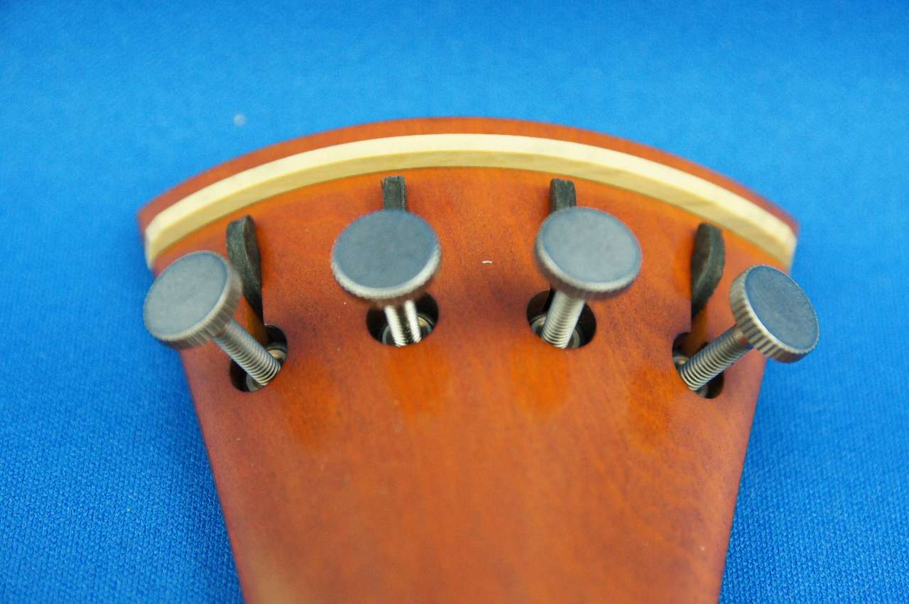 ボガーロ＆クレメンテ製アジャスター組込チェロテールピース ツゲ