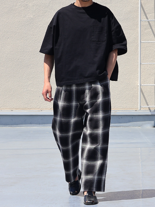 VORTEX 8オンス（MVS天竺）グラスポケット付き ボクシー クロップドTee