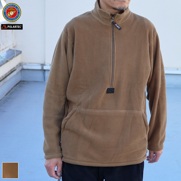 USMC POLARTEC FLEECE PULL OVER（米軍海兵隊ポーラテック フリース