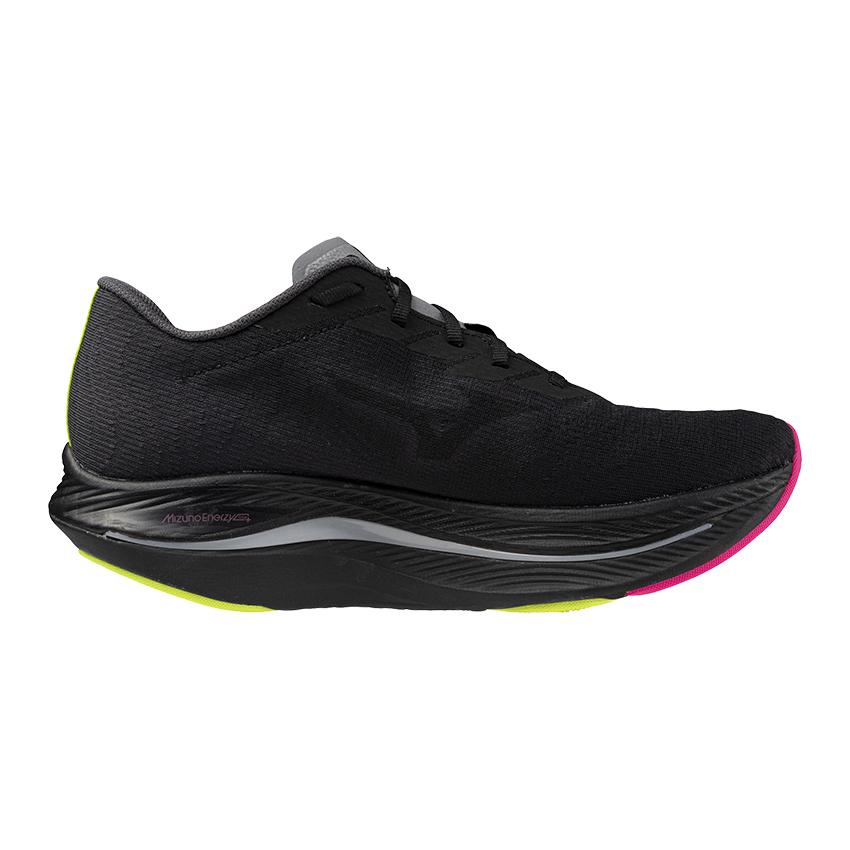 Mizuno Wave Rebellion Flash 2 Unisex Black/Silver/Pink Tetra