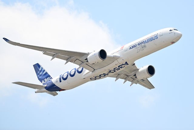 A350-1000、納入100機超え 7年5カ月で到達