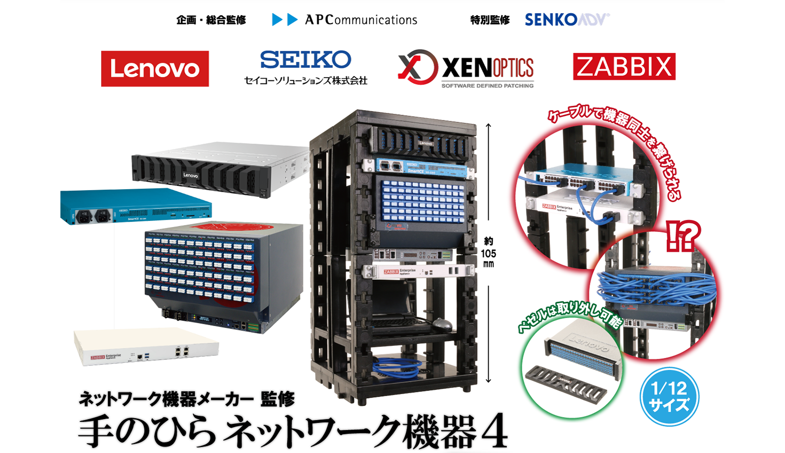 6月発売予定】カプセルトイ 『手のひらネットワーク機器4』を企画