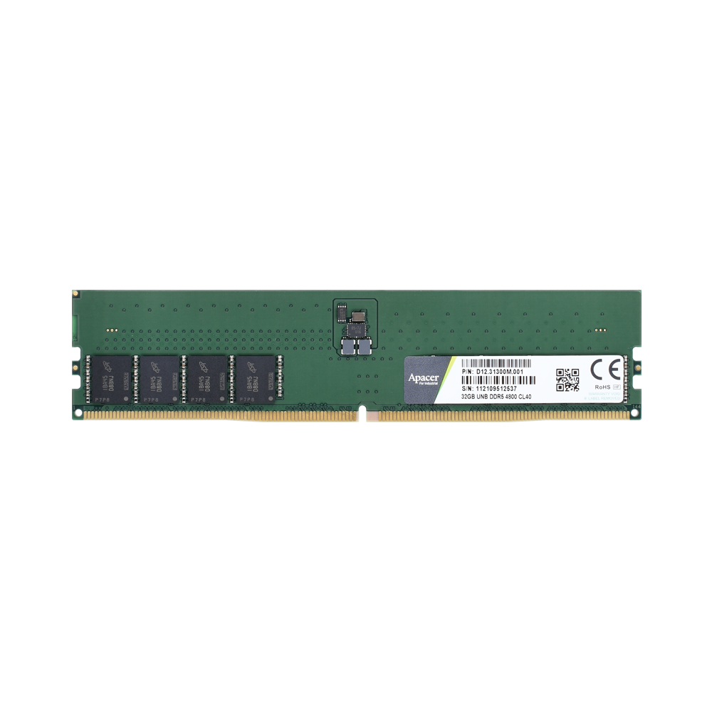 完全鉛フリー DDR5 UDIMM - Apacer Technology