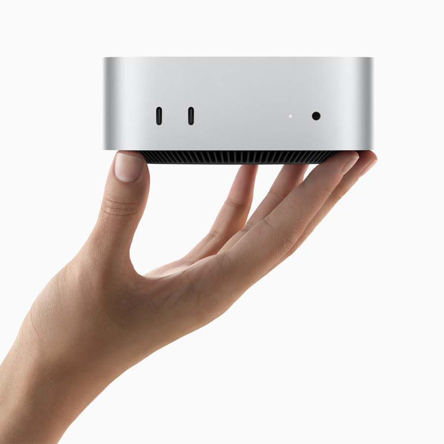 Appleの新しいMac miniは、よりパワフルに、より小さく、そしてApple