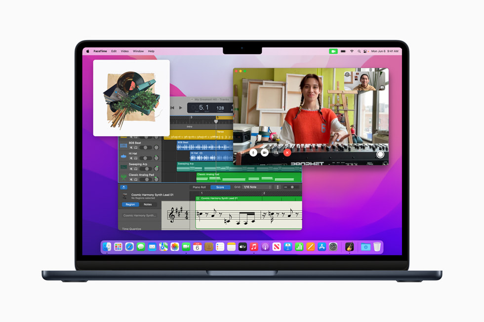 M2搭載のまったく新しいMacBook Air、7月8日（金）より注文受付を開始