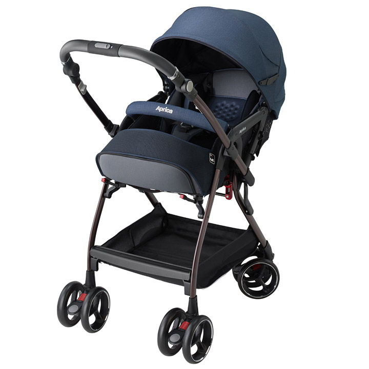 多機能・両対面ベビーカー「オプティア クッション プレミアム AB