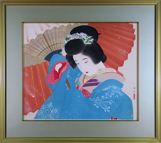 伊東深水「舞妓」卸売価格で販売