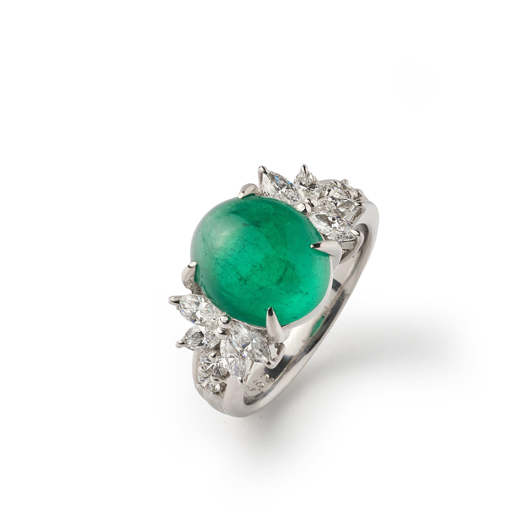 Ptエメラルドリング - アートジュエリー | Art Jewelry 横浜馬車道