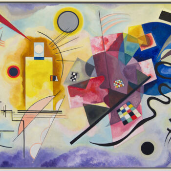 Yellow-Red-Blue, 絵画 Wassily Kandinskyによって | ArtMajeur