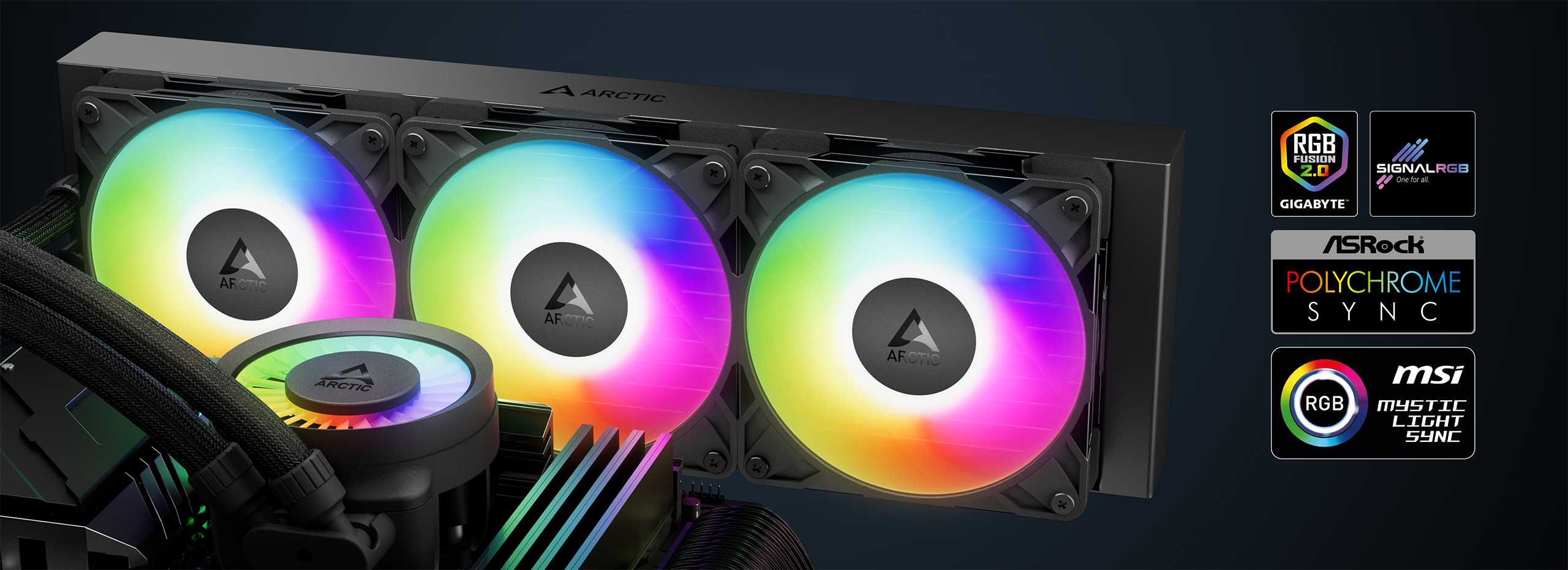 Liquid Freezer III Pro 420 A-RGB | Multi Compatible All-in-One CPU