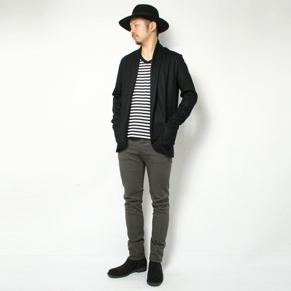 ウールフランネルスムース ストールジャケット - KAZUYUKI KUMAGAI