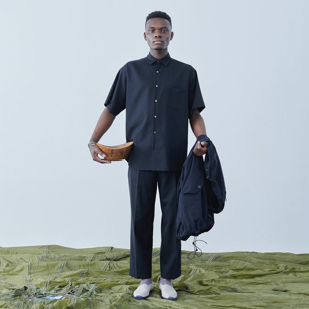 MARKAWARE(マーカウェア) - COMFORT FIT SHIRTS S/S SUPER120s WOOL