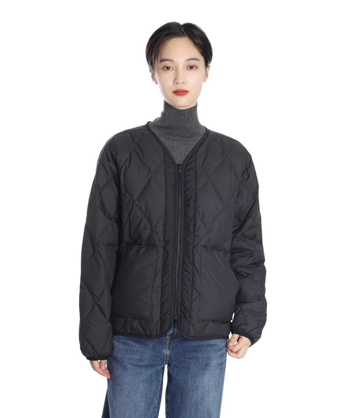 PERTEX QUANTUM PLAS Field Down Cardigan | THE NORTH FACE PURPLE