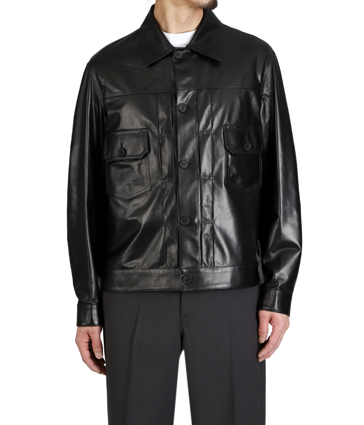 DENIM.M.S -nappa silk- | EMMETI(エンメティ) / アウター レザー