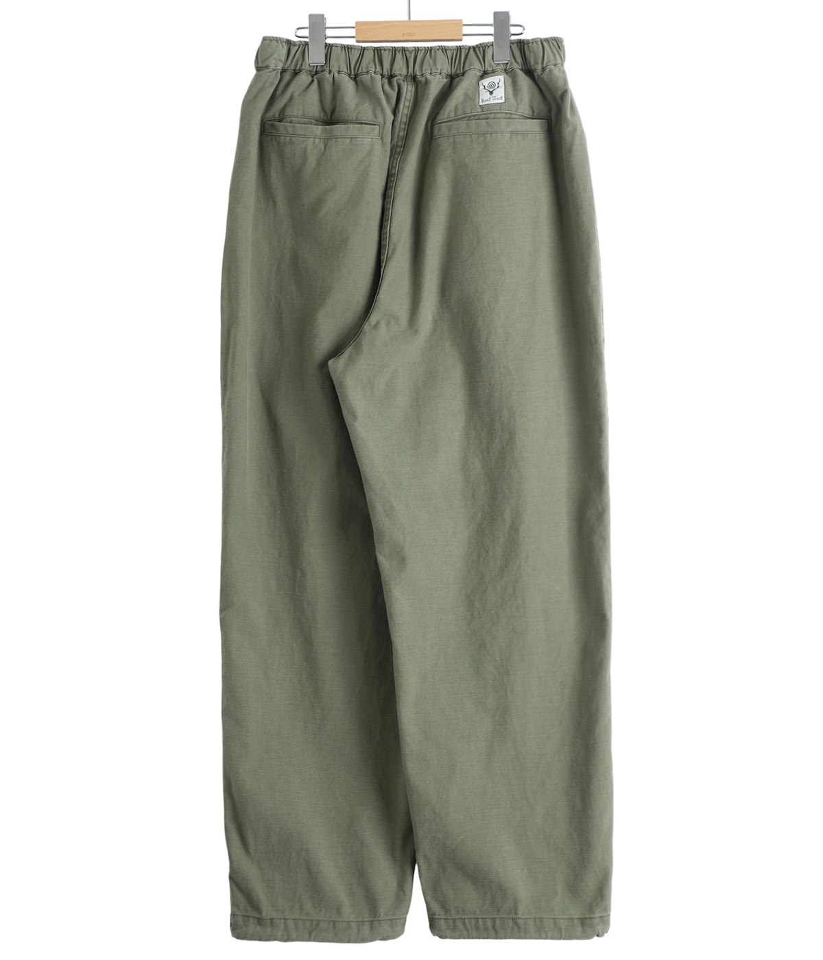 Belted Logger Pant - Reversed Sateen | South2 West8(サウスツー