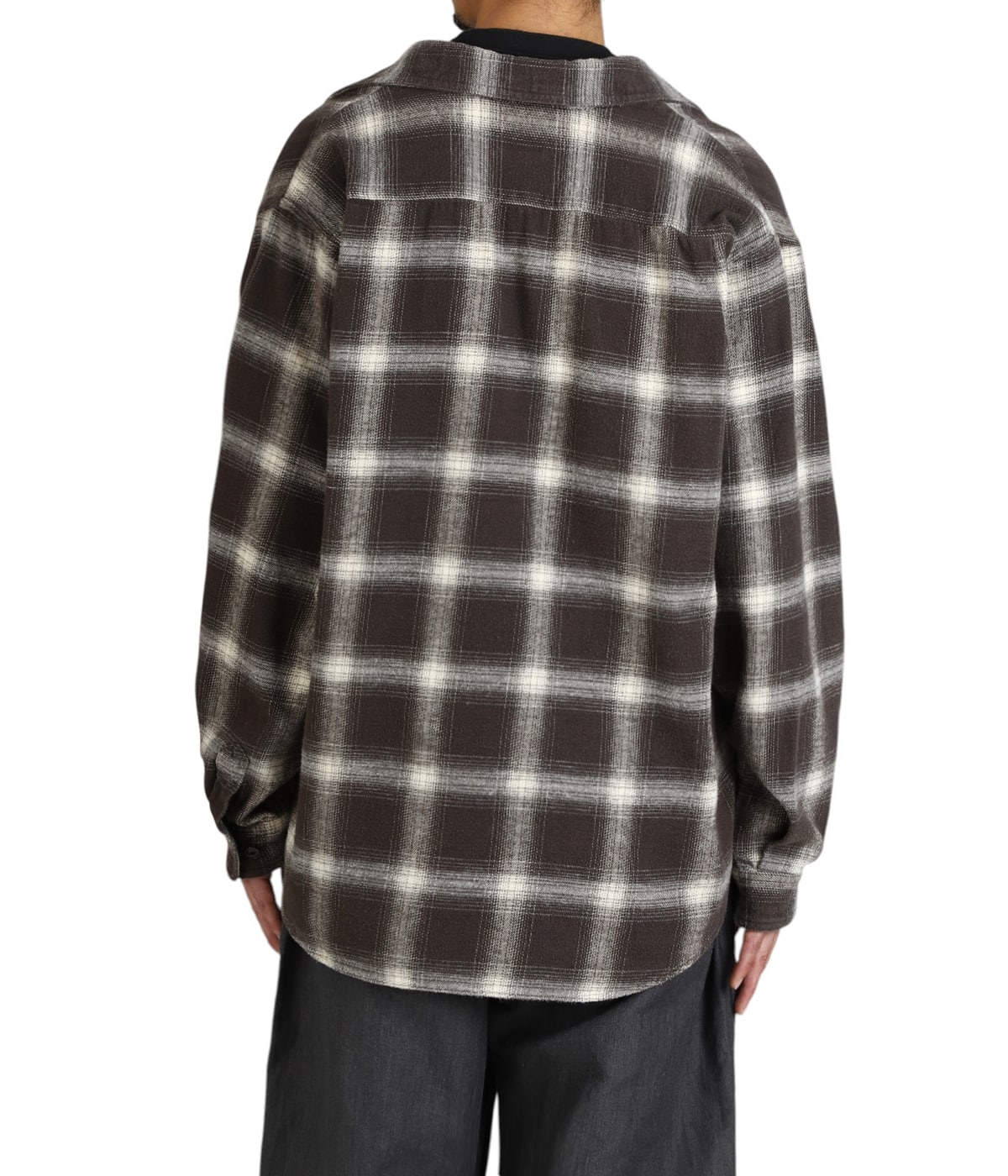 COTTON NEL CHECK PULLOVER WORK SHIRT | GOLD(ゴールド) / トップス