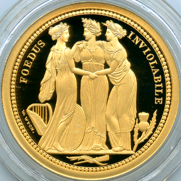 オルダニー スリーグレイセス 2020年 1/4～1ソブリン 金貨3枚セット