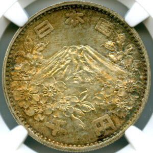 日本 東京オリンピック記念 昭和39年(1964年) 1000円 銀貨 NGC MS67