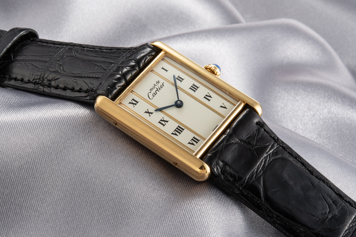 カルティエ マストタンク 1920 LM ヴェルメイユ SV/YGP 1990年代 tr514