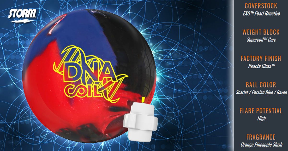 Storm DNA Coil 2 Overseas Bowling Ball + FREE SHIPPING at