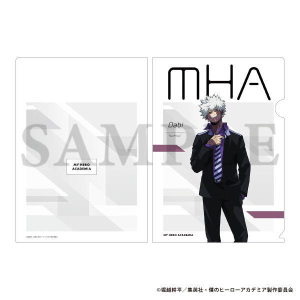 僕のヒーローアカデミア クリアファイル／CAMERA!! 荼毘: キャラグッズ