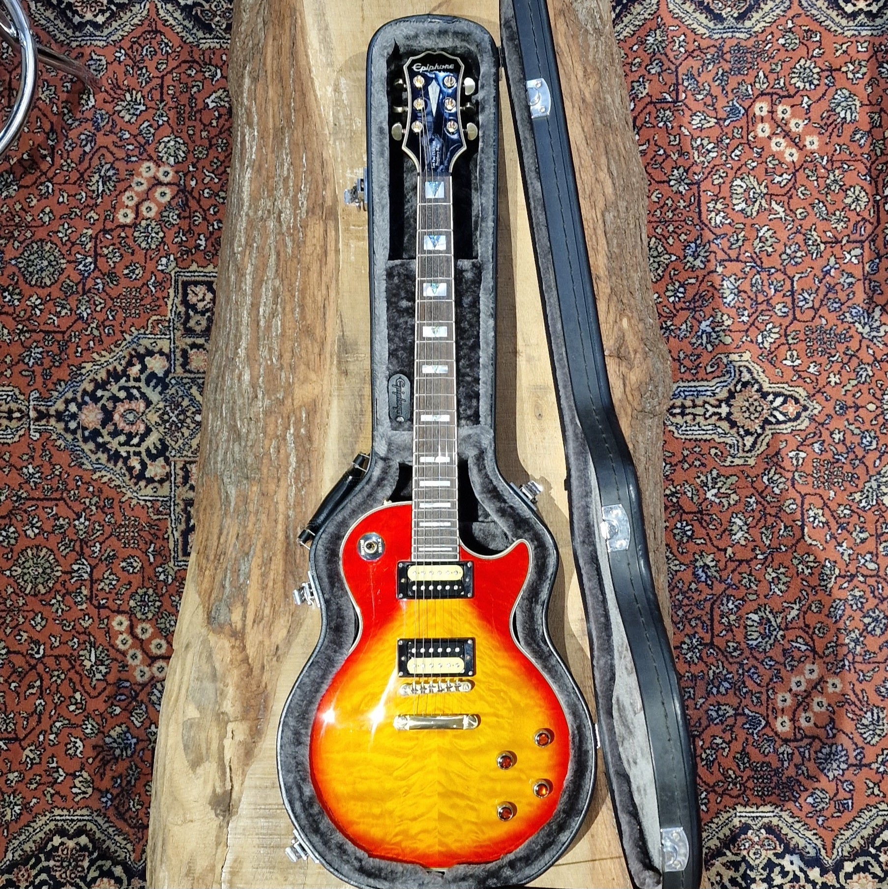 Epiphone Prophecy Les Paul Custom Plus GX; Heritage Cherry