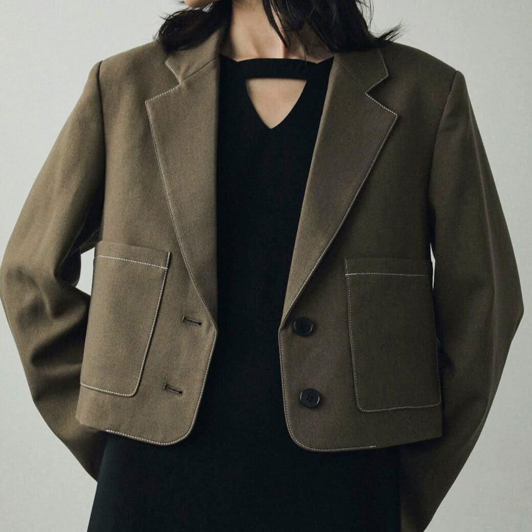 anuke アンヌーク Heather Short Jacket｜BORN FREE ONLINE SHOP