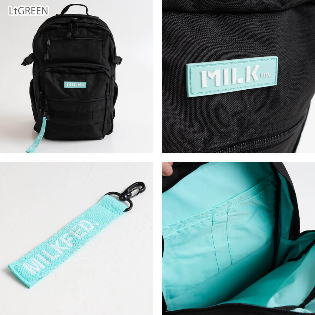 MILKFED. ミルクフェド アクティブダブルポケットモールバックパック