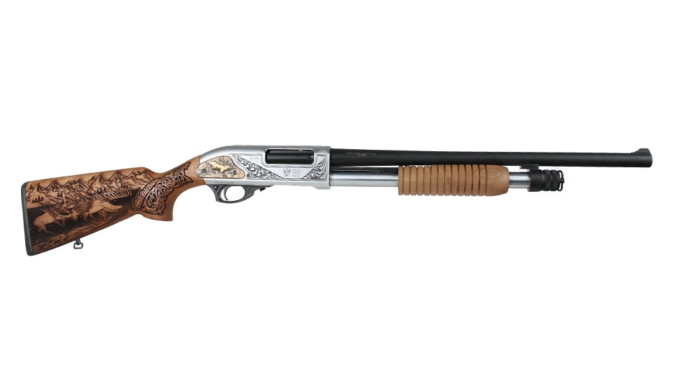 12 Ga Pump-Action Shotgun w/ 20