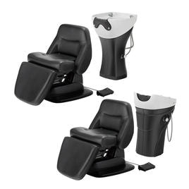 リラクゼーションシャンプーユニット MORV（日本製水栓金具セット）の