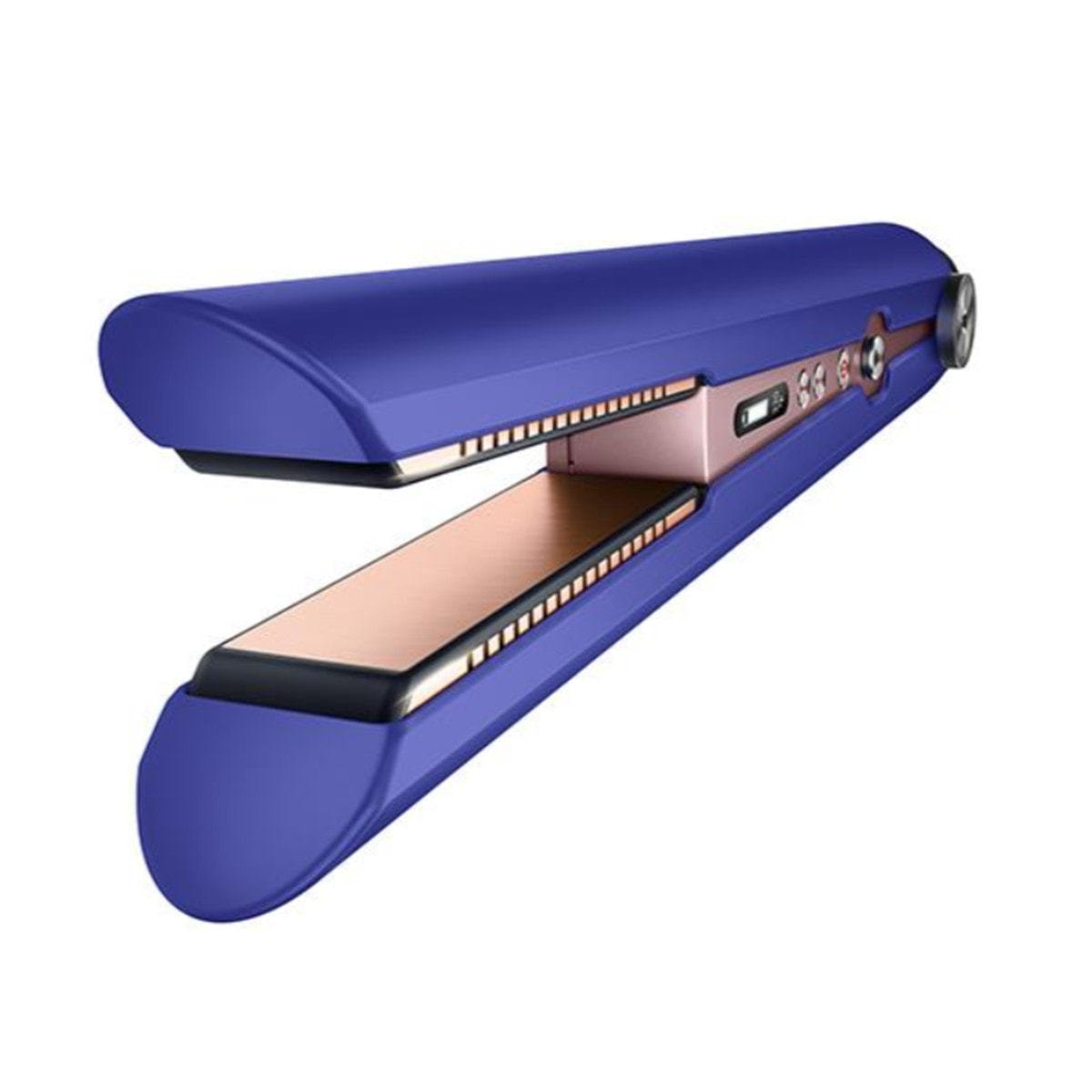 数量限定】ダイソン コラールヘアアイロン ビンカブルー/ロゼ≪収納